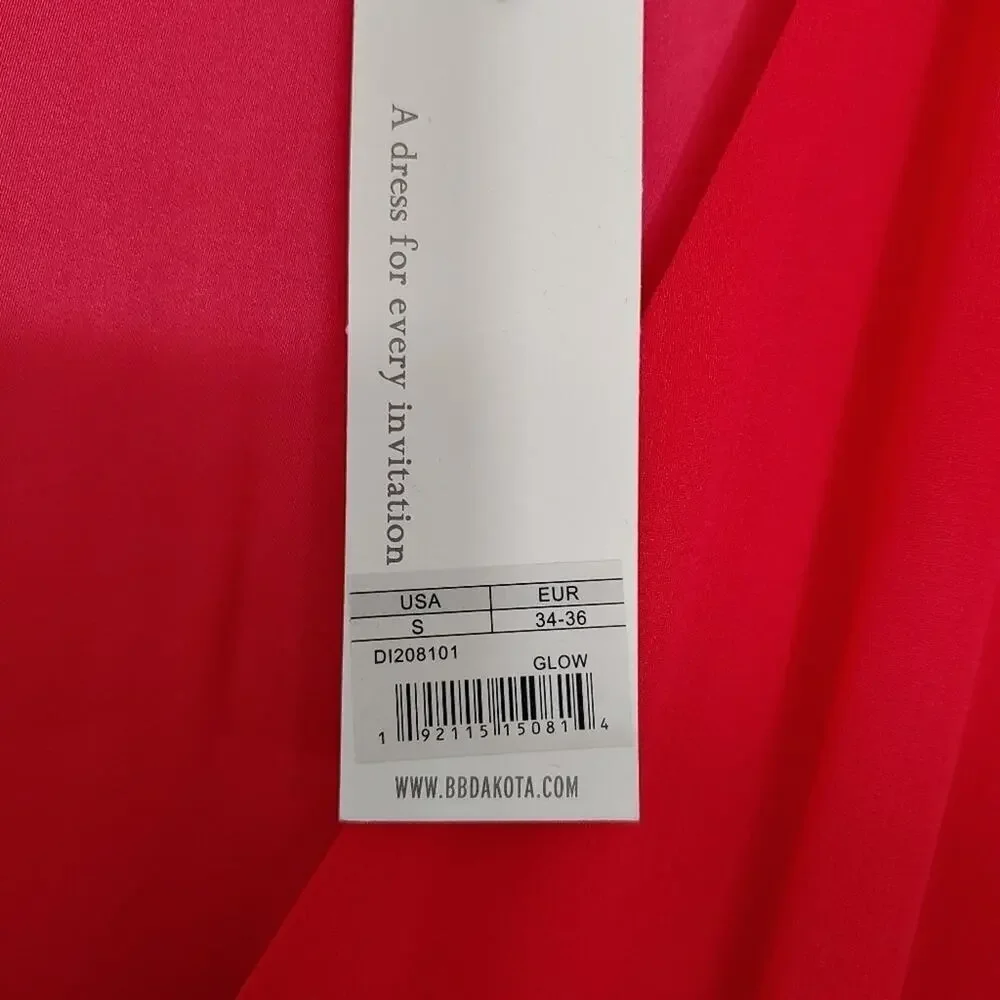 BB Dakota RSVP Maxi Wrap Dress Deep V-Neck Ethereal Fairycore Romantic Sz S - Picture 9 of 14